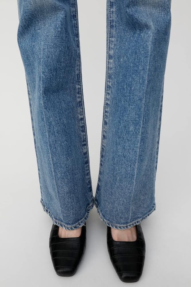 パンツ moussy mvs 010gsa12 1600 Amazon.co.jp: Moosey MVS FLARE 010GSA12-1600 Women's Denim Pants